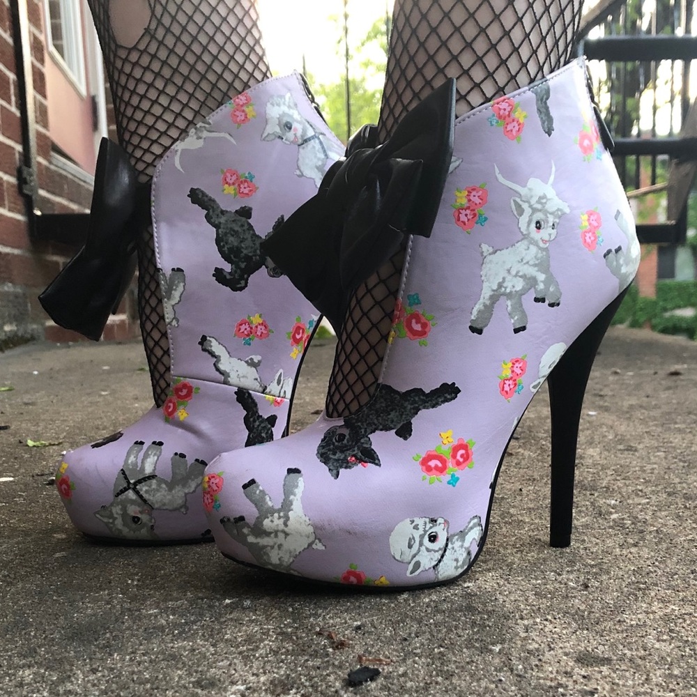 Iron Fist Lamb Chop Heels